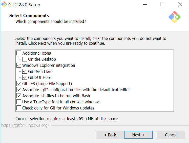 setup git on windows