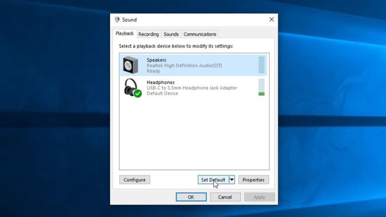 no sound on computer
