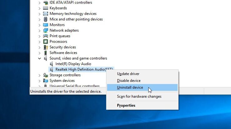 no sound on computer