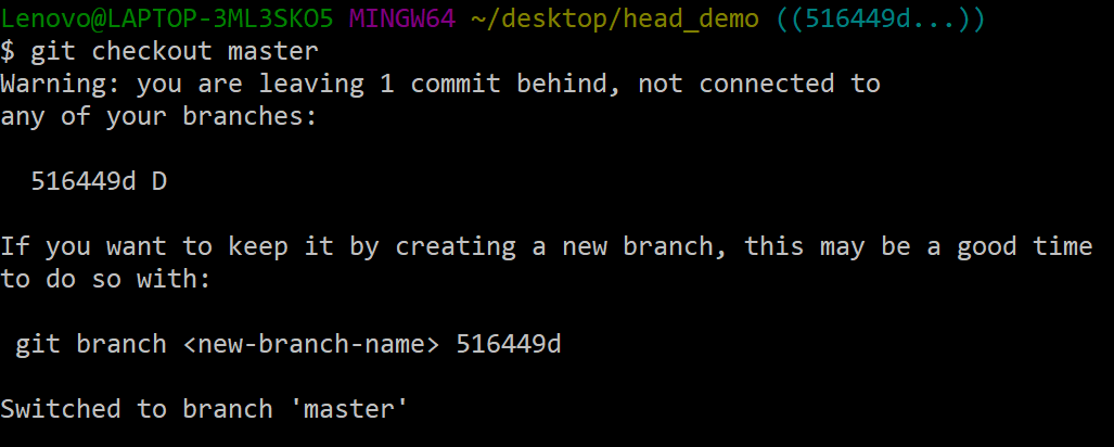 Moving back to the master branch