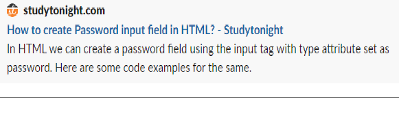 meta description tag