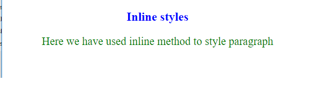 How to add CSS within the HTML document? - Studytonight