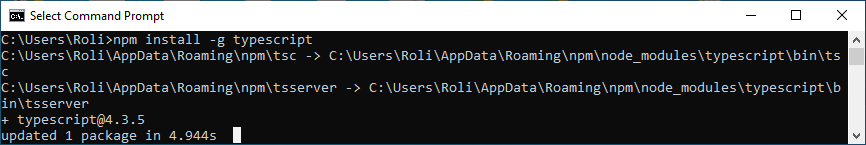 TypeScript Environment Setup - Studytonight
