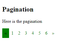 pagination