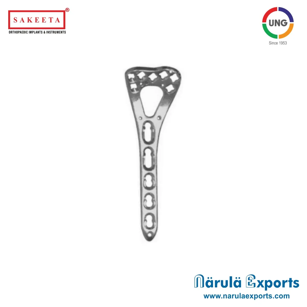 2.4mm Locking Variable Angle Two-Column Volar Distal Radius Plate (7 Head Holes) Width 25.5mm, Broad