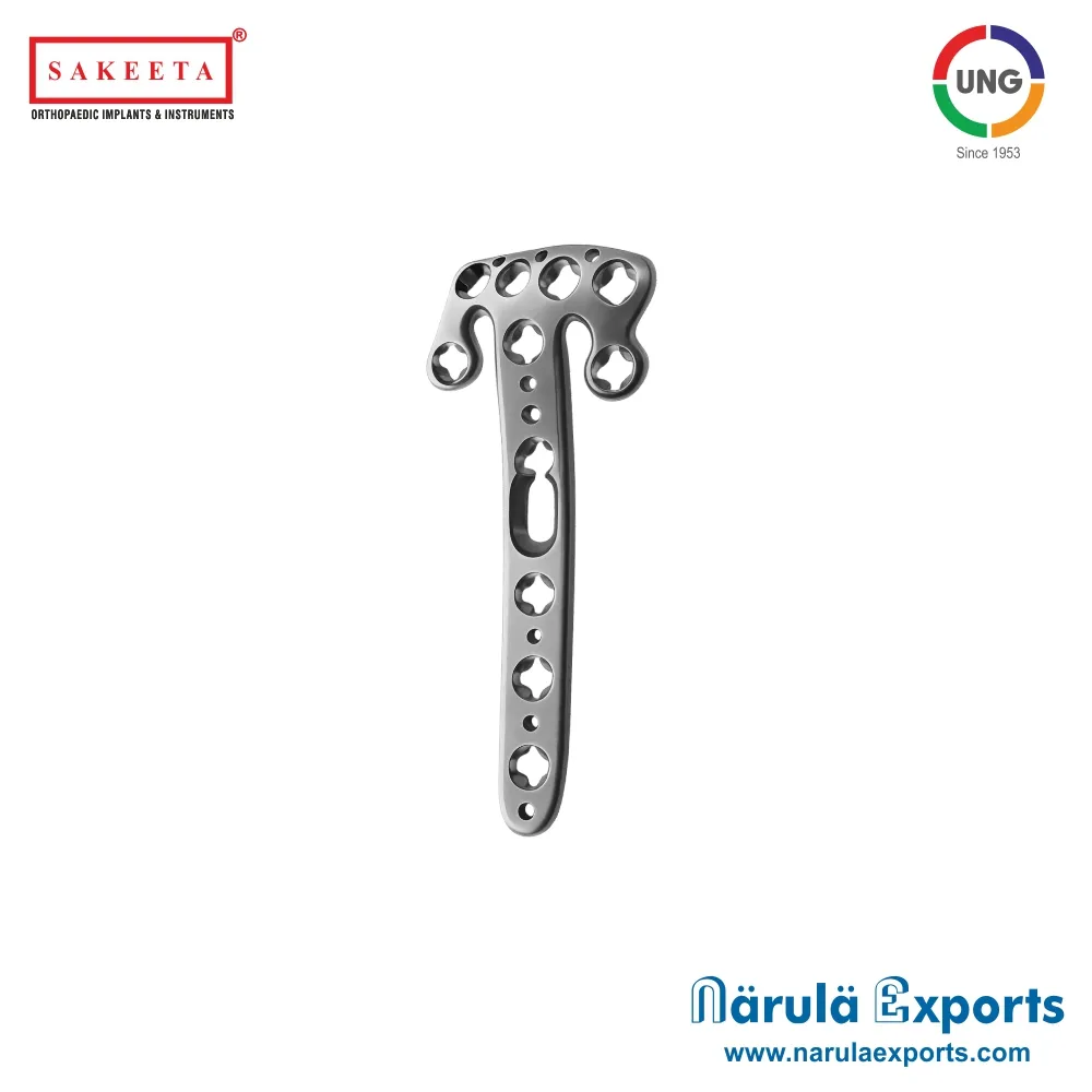 2.4mm Locking Variable Angle Distal Radius Rim Plate (6 Head Holes)