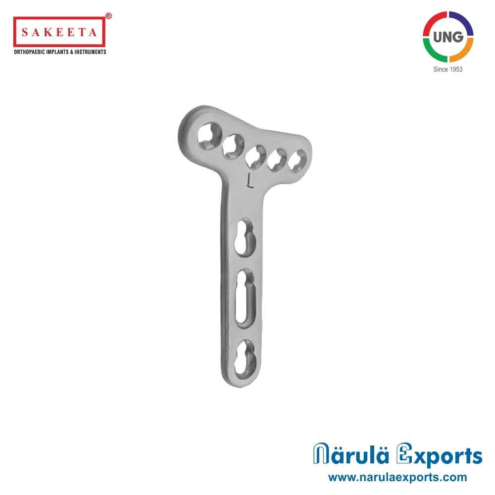 2.4mm Locking Variable Angle Distal Radius Volar Plate, Extra-Articular (5 Head Holes)