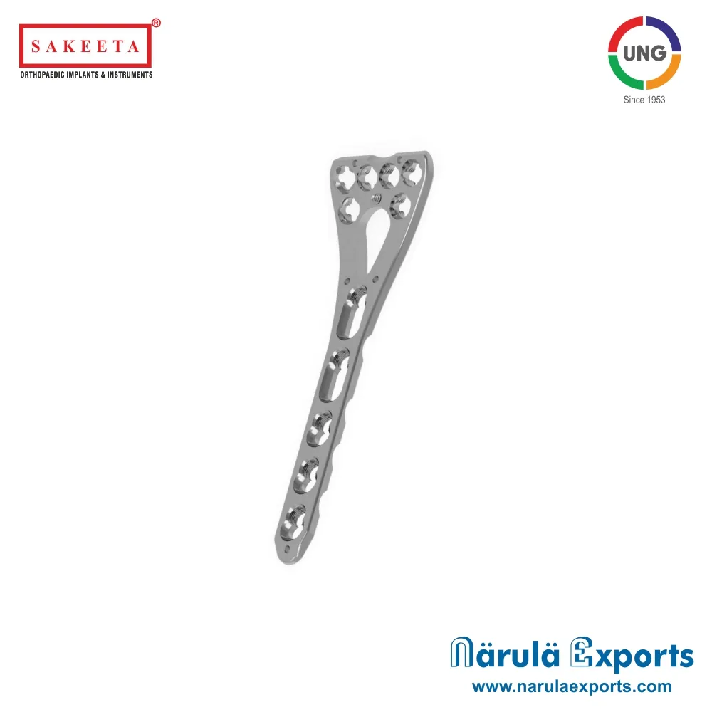 2.7mm Locking Variable Angle Two-Column Volar Distal Radius Plate (6 Head Holes) Width 22.0mm, Standard