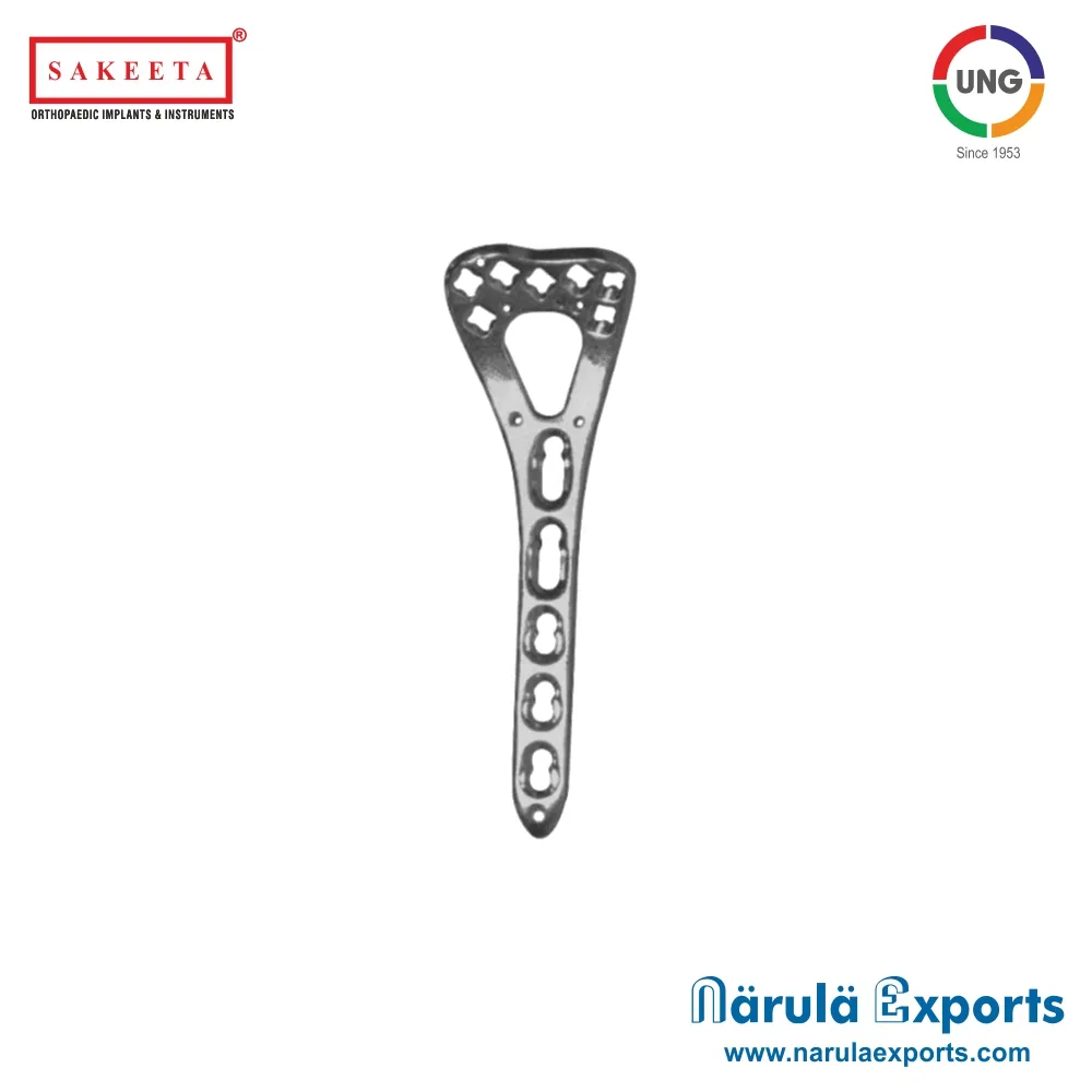 2.7mm Locking Variable Angle Two-Column Volar Distal Radius Plate (7 Head Holes) Width 25.5mm, Broad