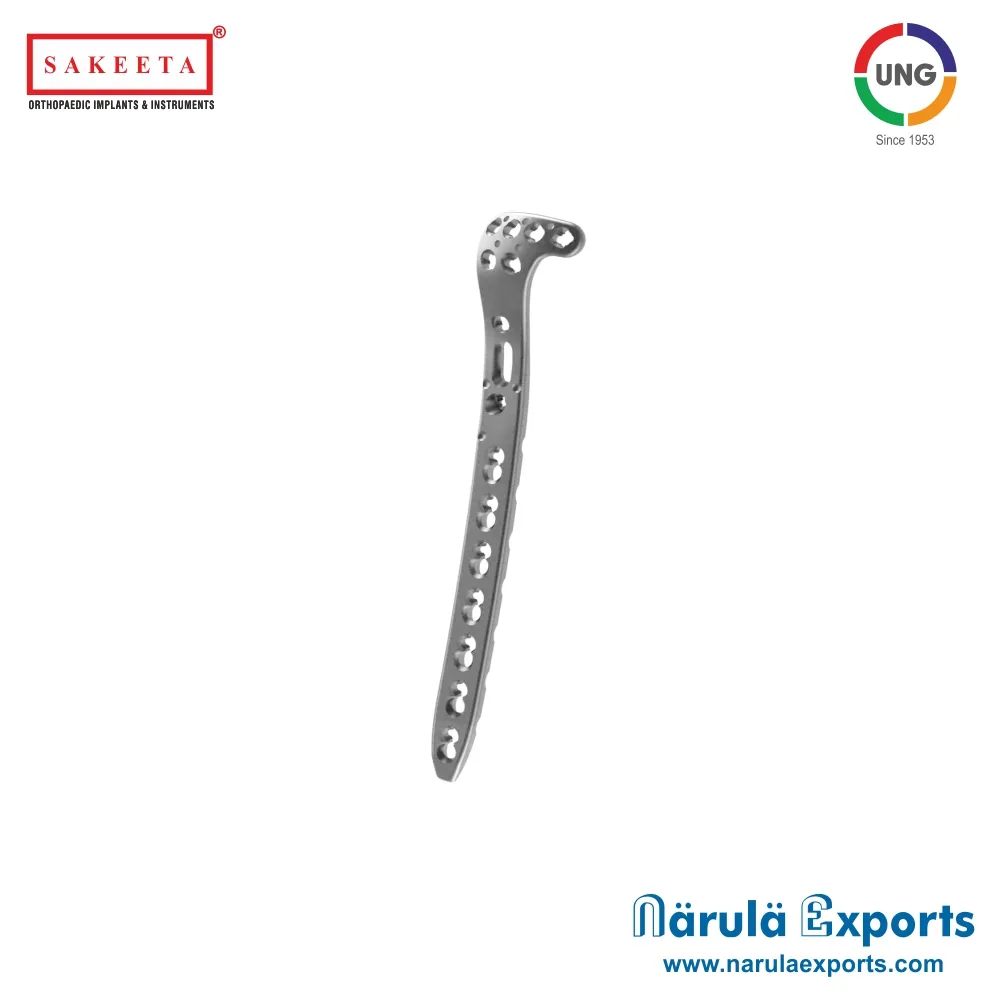 3.5mm Locking Variable Angle Proximal Tibia Plate, Small Bend