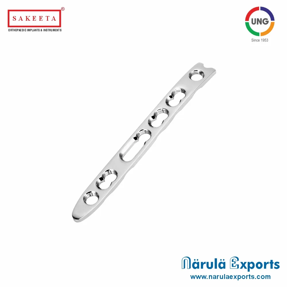 2.4mm Locking Distal Radius Dorsal Straight Plate