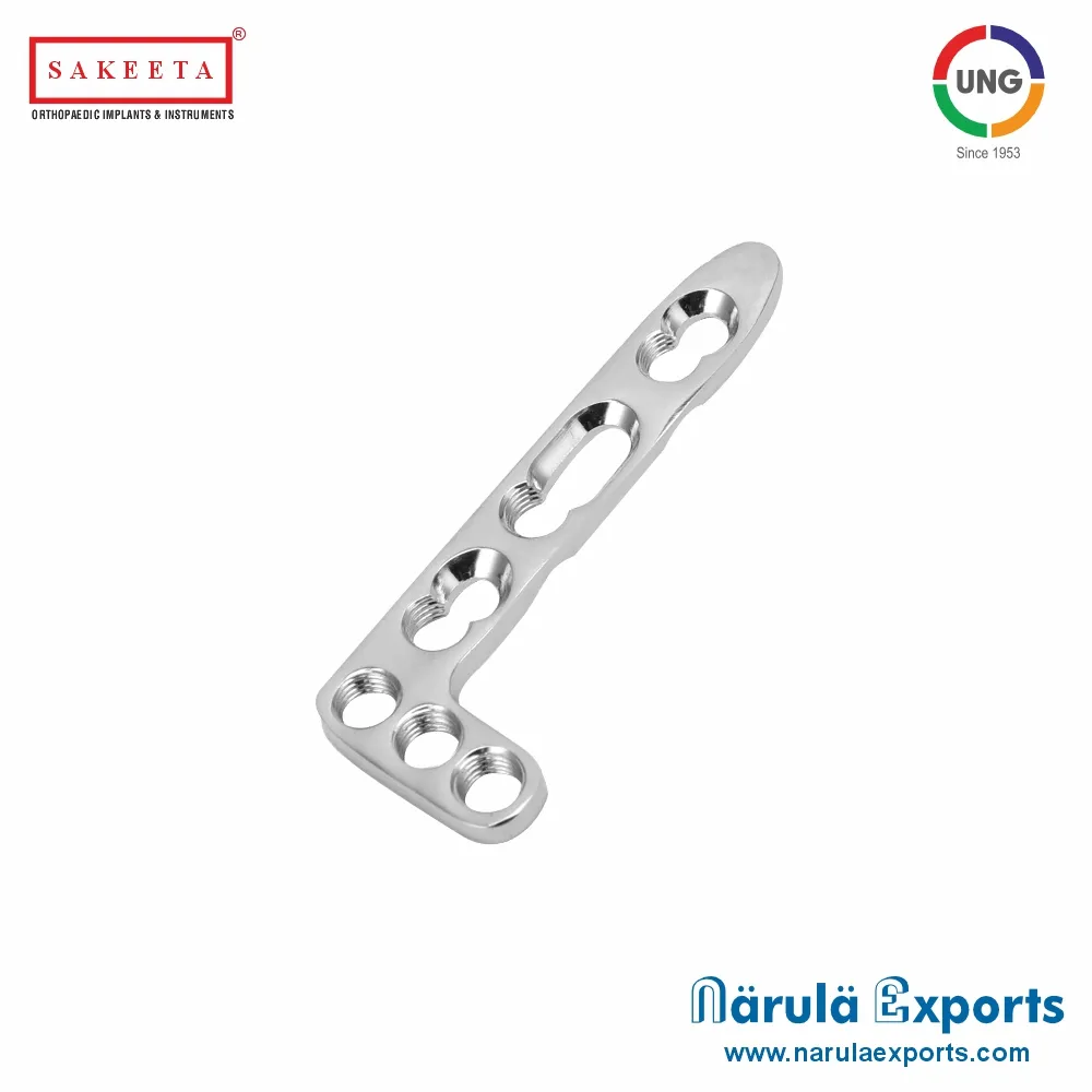 2.4mm Locking Distal Radius Dorsal L-Type Plate (3 Head Holes)