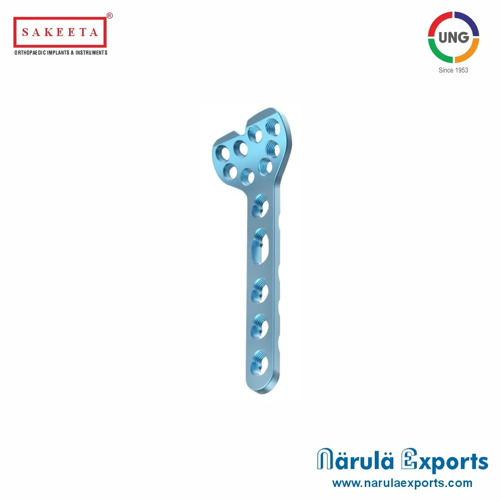 2.4mm Locking Volar Column Distal Radius Plate (8 Head Holes)