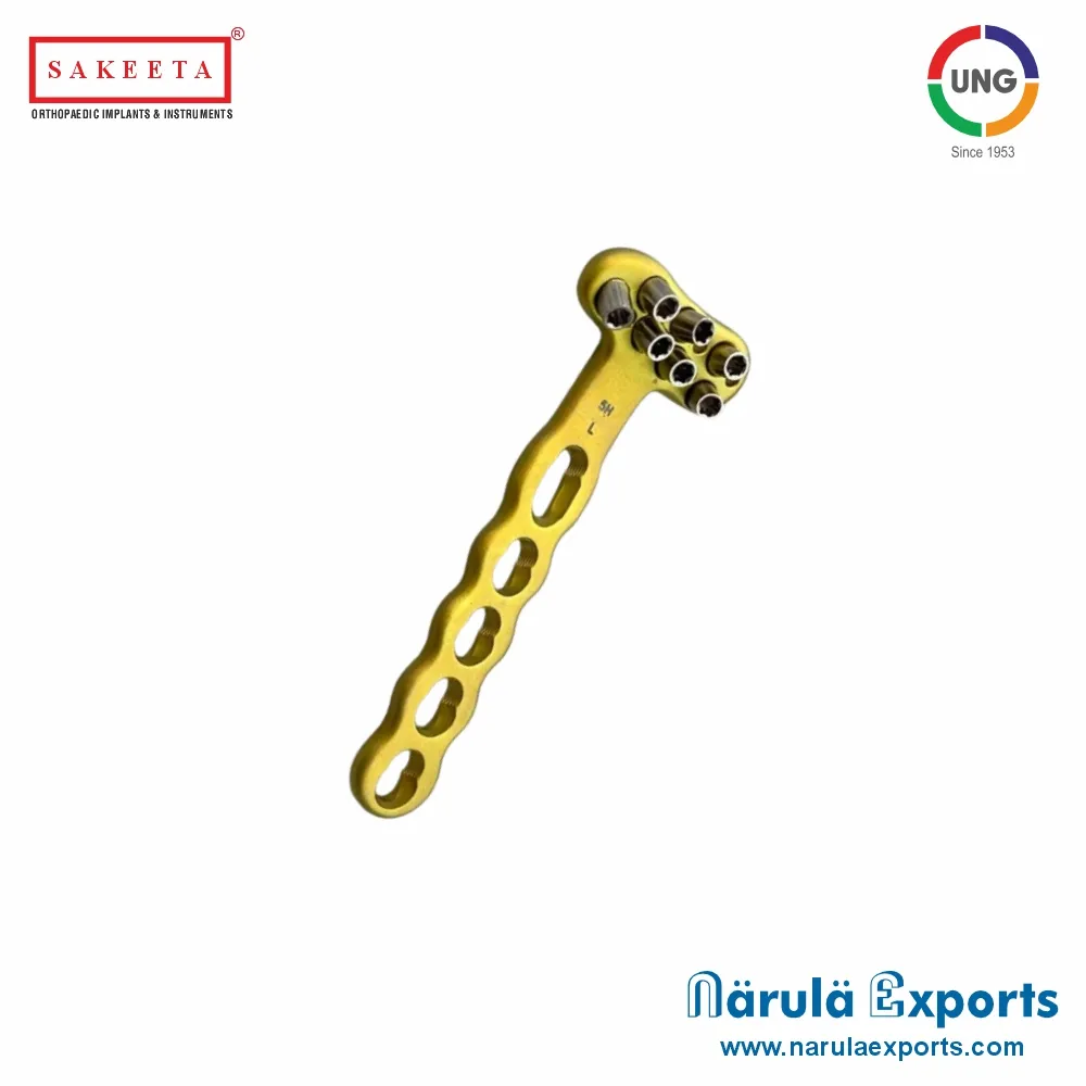 2.7mm Locking Distal Volar Radial Plate with Drill Guide