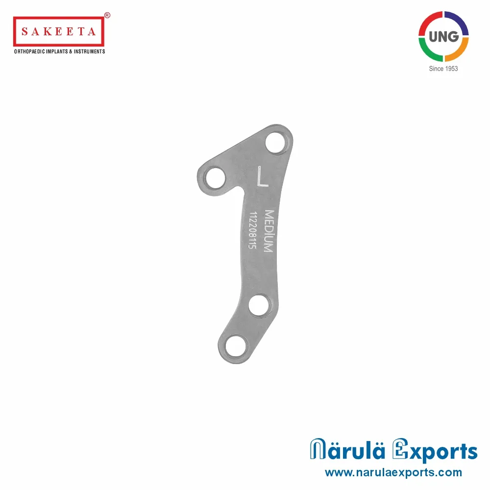 2.7mm Locking Bunion Plate, Medium