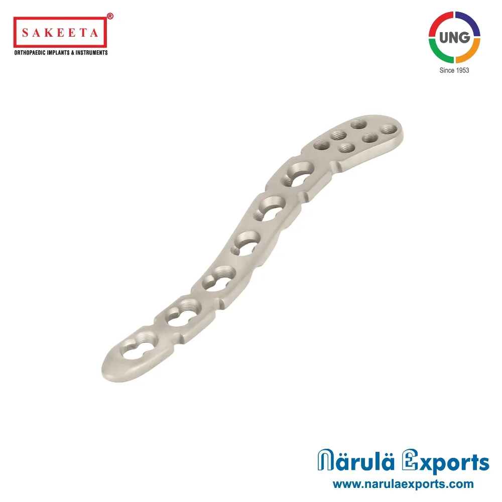 2.7/3.5mm Locking Superior Anterior Clavicle Plate with Lateral Extension