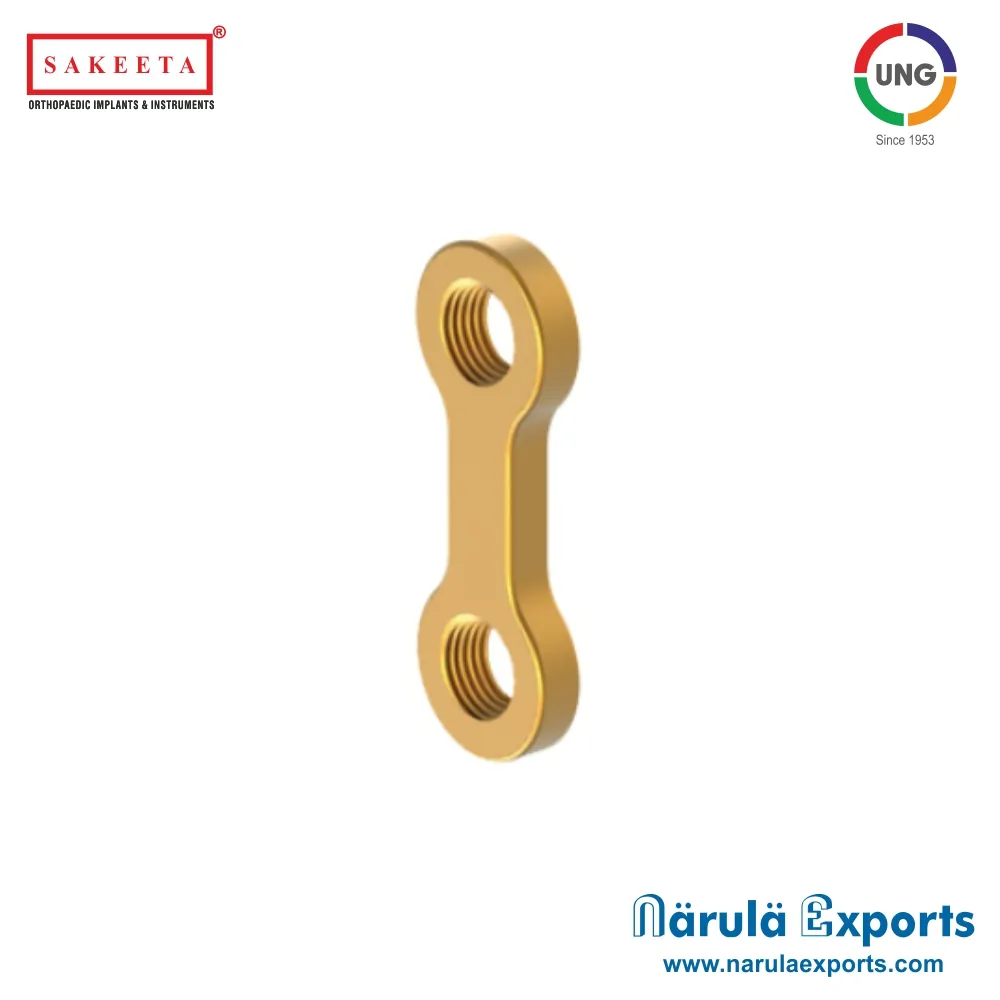 2.7mm Locking Straight Plate with Round End Holes