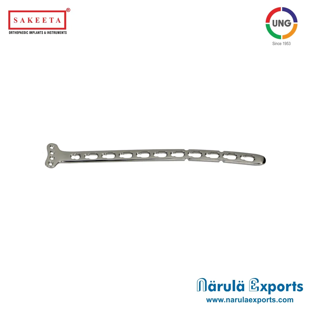 2.7/3.5mm Locking Distal Radius Volar Metaphyseal Plate (4 Head Holes)