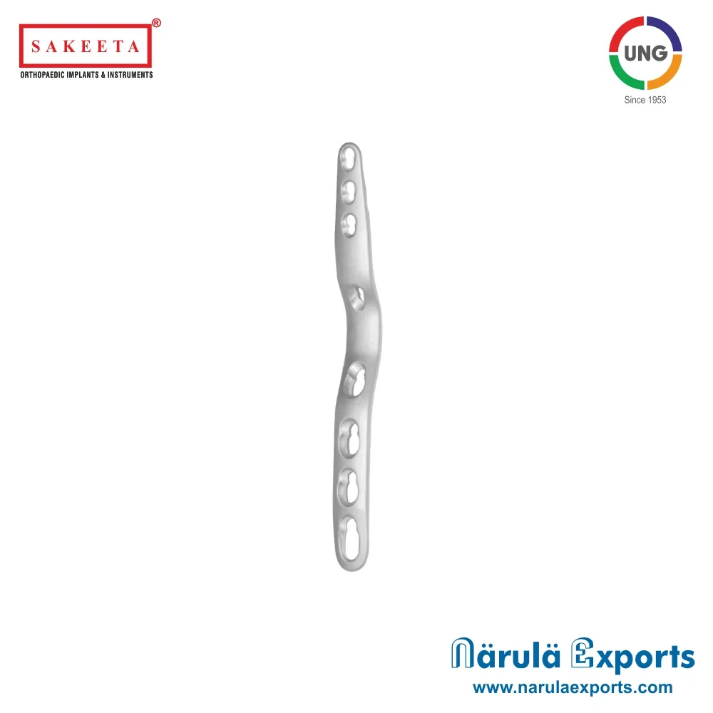 2.7/3.5mm Locking Wrist Fusion Plate, Standard Bend