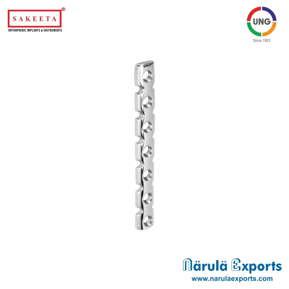 3.5mm Locking Reconstruction Straight Plate, Round Hole