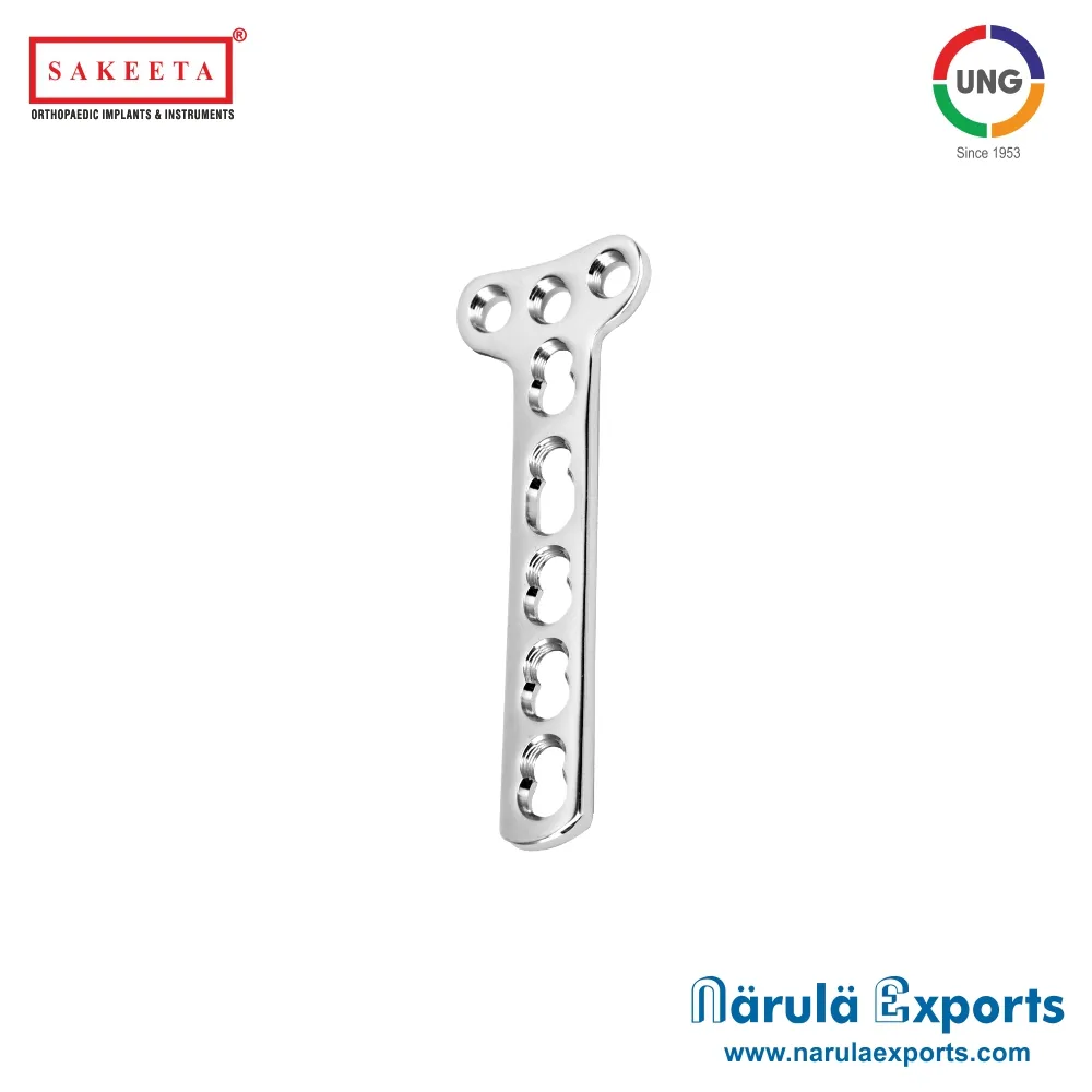 3.5mm Locking Small T-Plate (3 Head Holes)