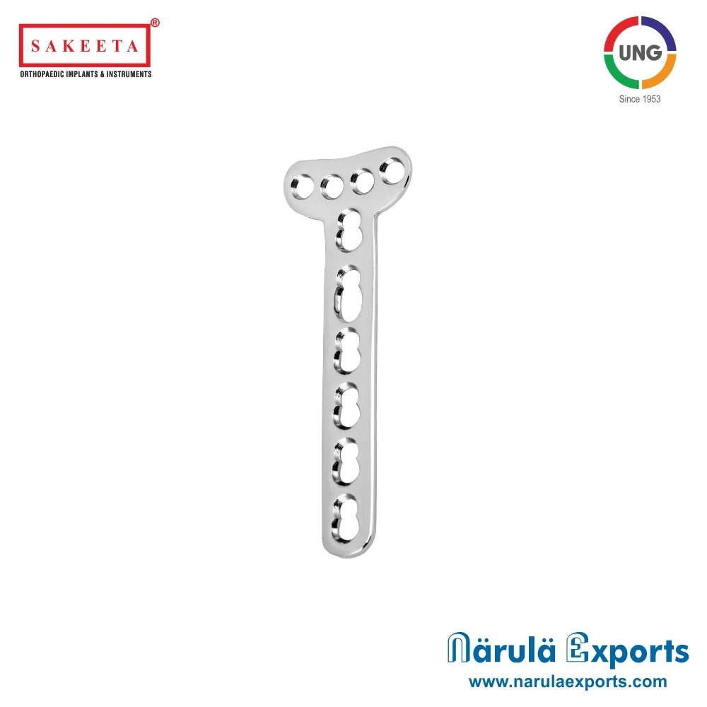 3.5mm Locking Small T-Plate (4 Head Holes)