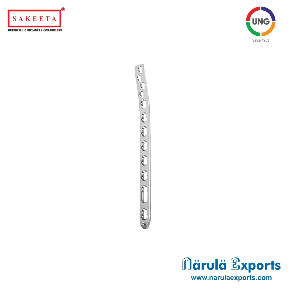 3.5/4.5/5.0mm Locking Metaphyseal Plate for Distal Tibia (4 Head Holes)
