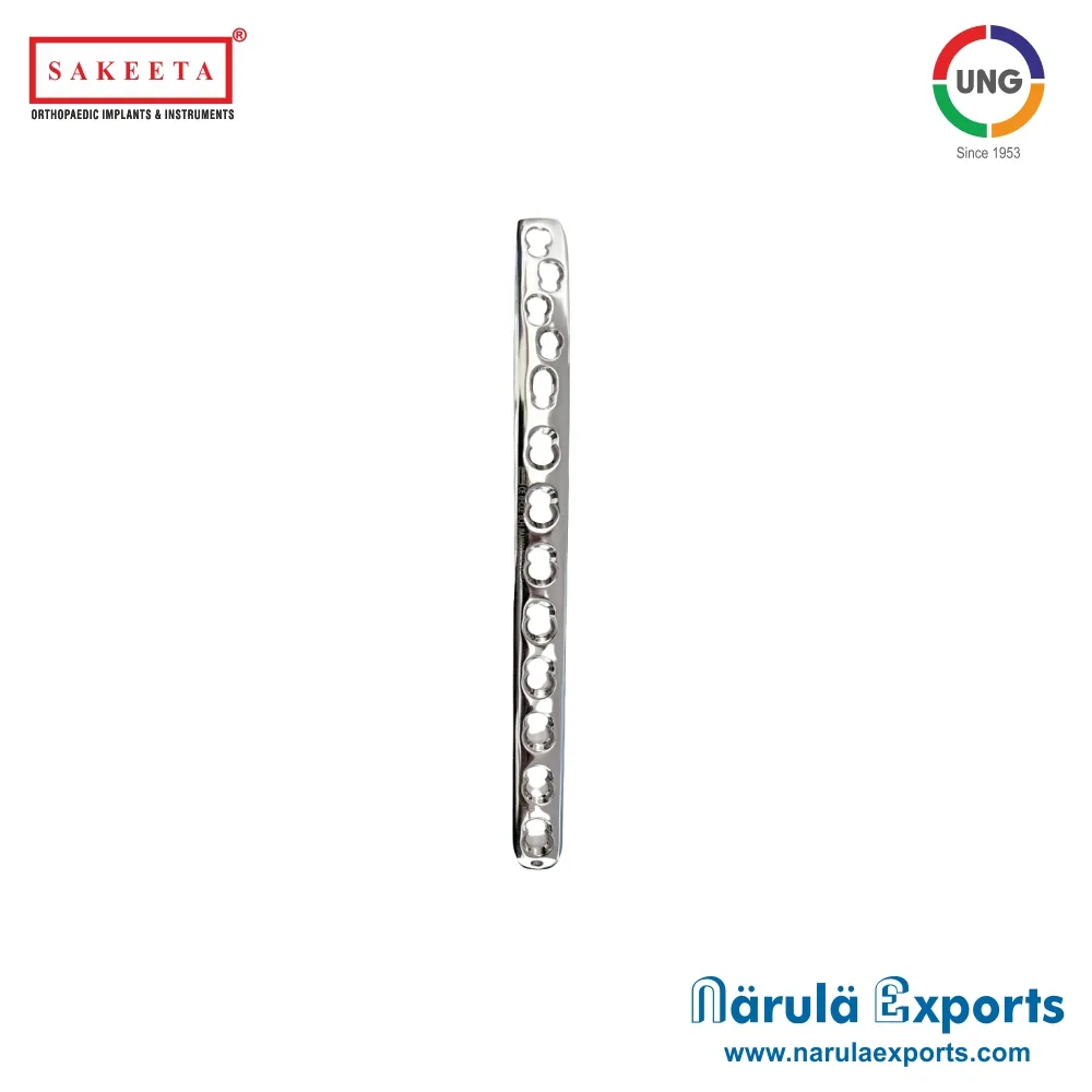 3.5/4.5/5.0mm Locking Metaphyseal Plate, Broad (5 Head Holes)