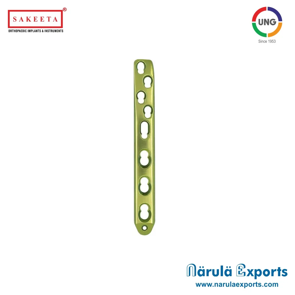 3.5/4.5/5.0mm Locking Metaphyseal Plate, Broad (4 Head Holes)