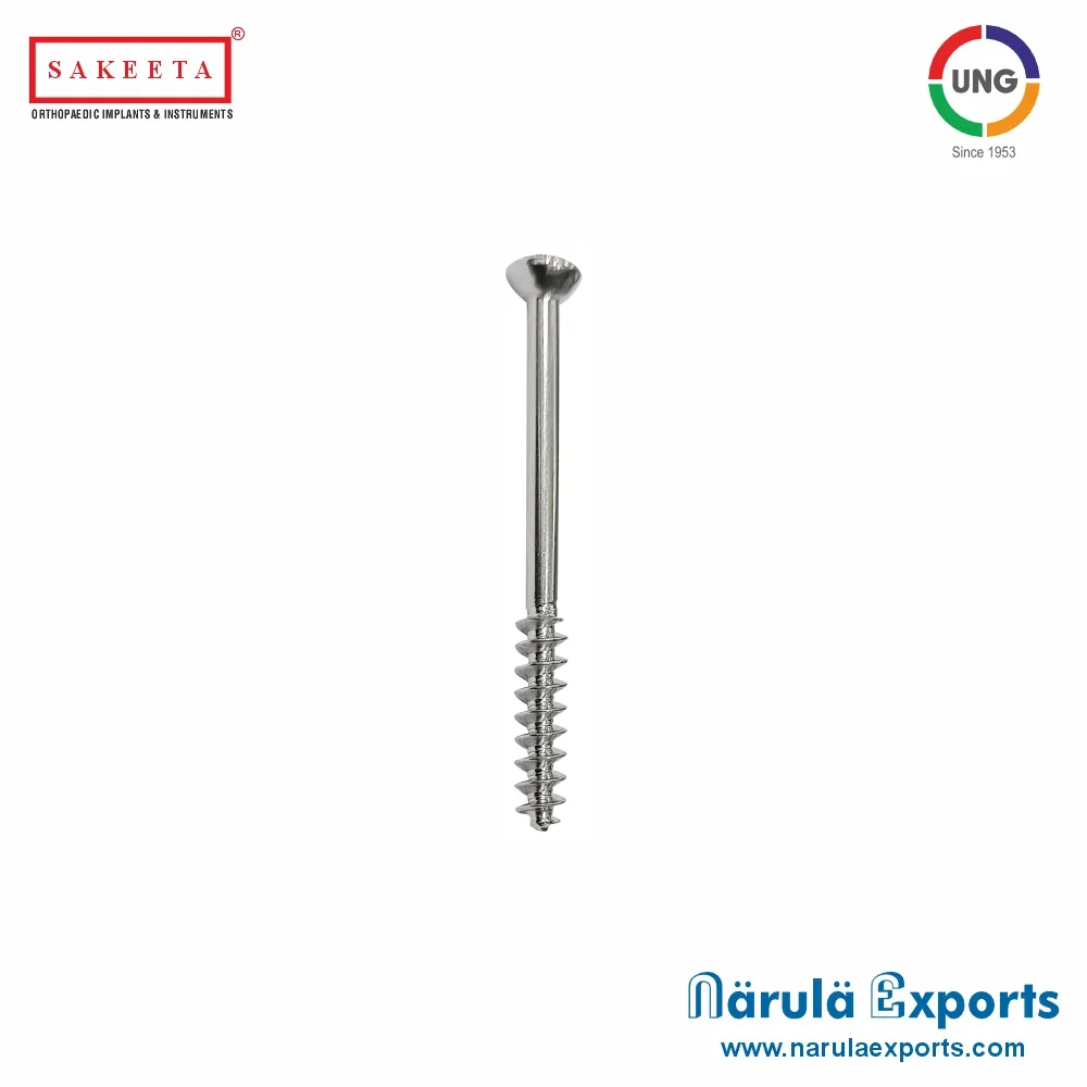4.0mm Cancellous Screw Short Thread