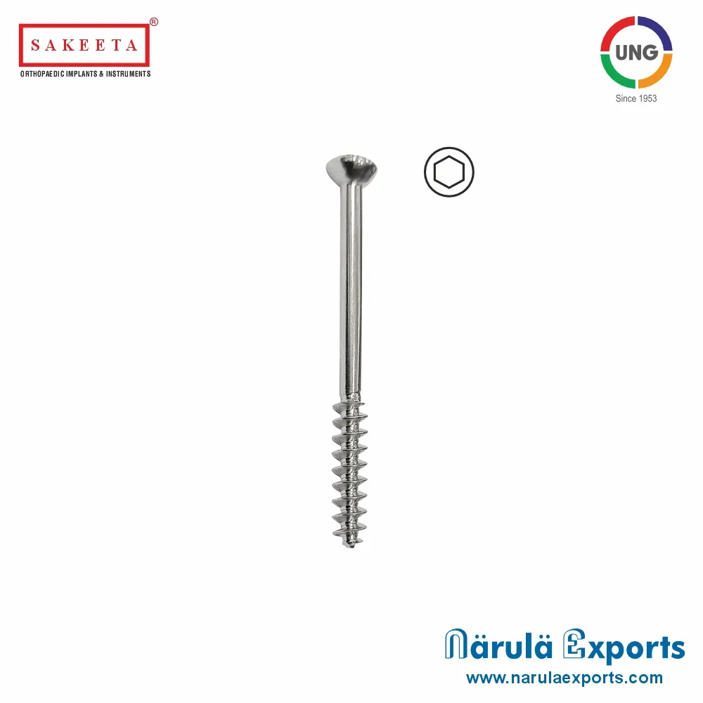 3.5mm Cancellous Screw Short Thread