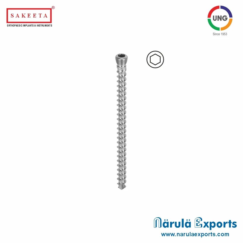 5.0mm Locking Cancellous Screw Self Tapping, Full Thread