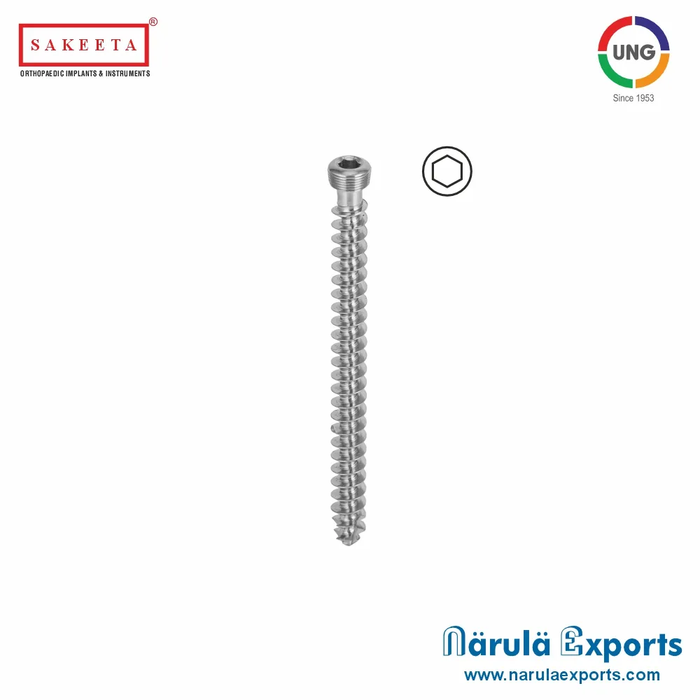 6.5mm Locking Cancellous Screw Self Tapping, Full Thread