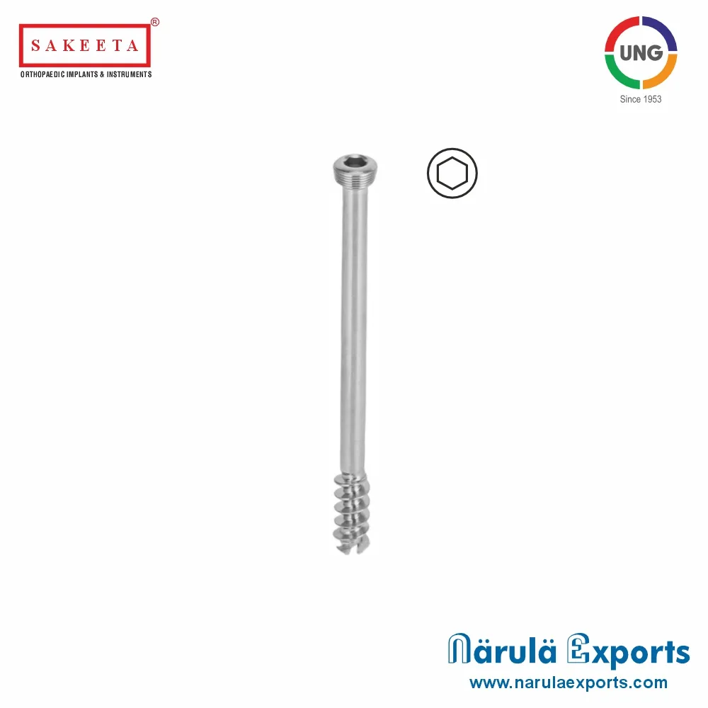 7.3mm Locking Cannulated Cancellous Screw Self Tapping, 16mm Thread