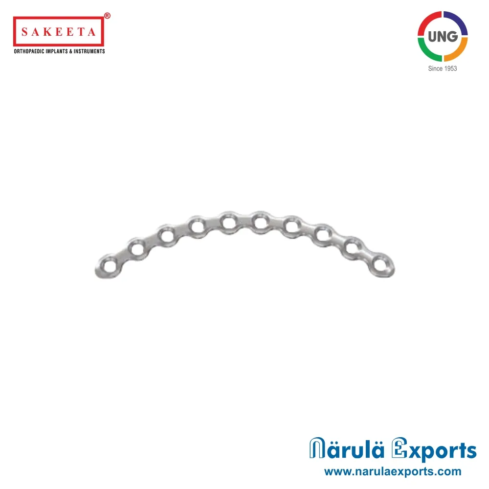 3.5mm Pelvic Reconstruction Plate (Low Profile), Curved 88mm Radius