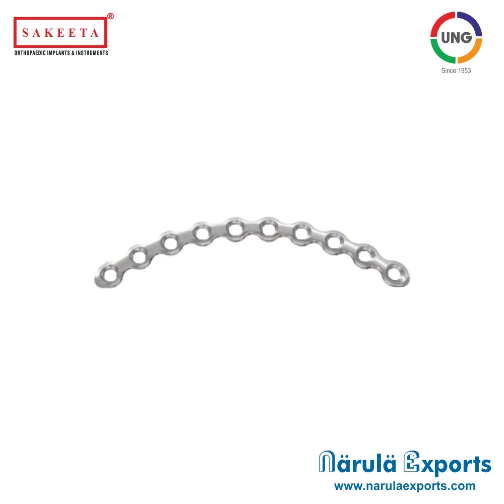 3.5mm Pelvic Reconstruction Plate (Low Profile), Curved 108mm Radius