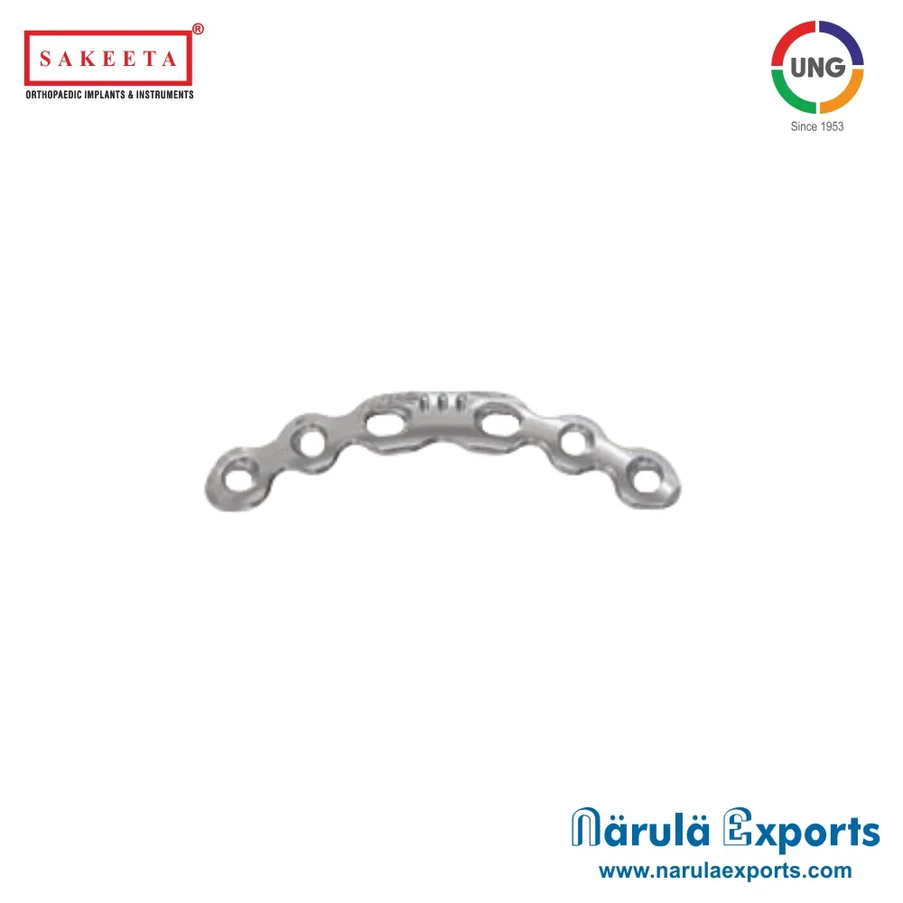 3.5mm Symphyseal Plate with Coaxial Combi-Holes & 2 DCP Holes