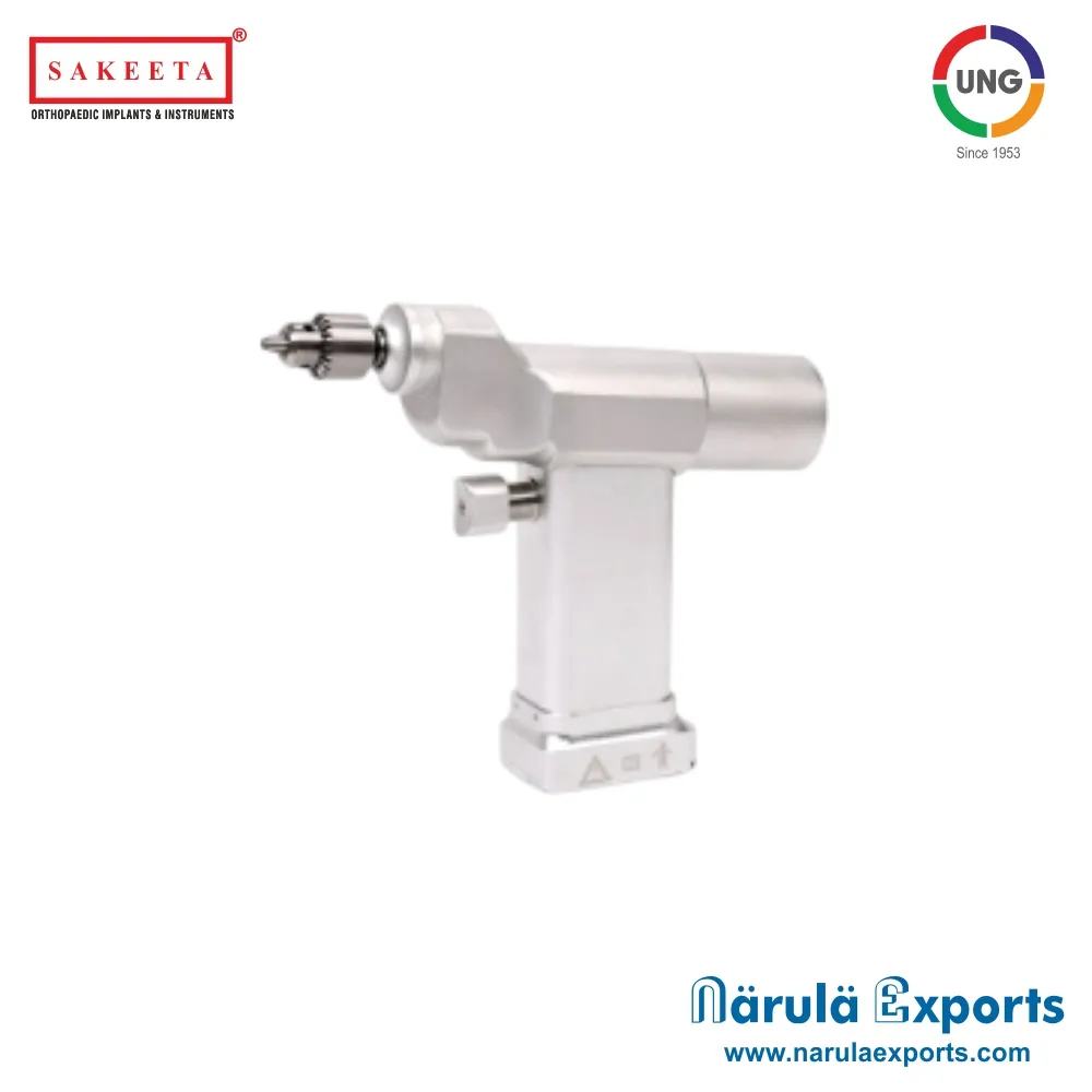 Small Cannulated Bone Drill Hand Piece (0.4-4mm)