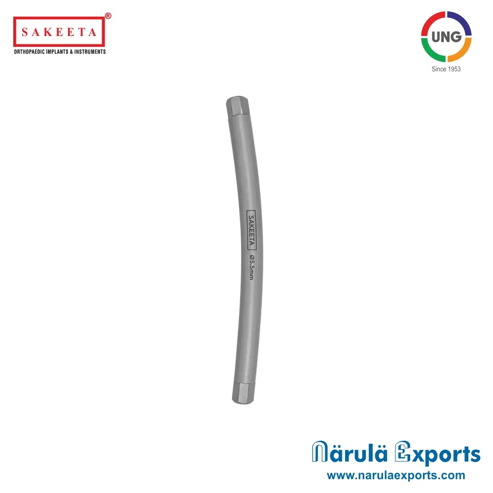 5.5mm Spinal Rod, Curved