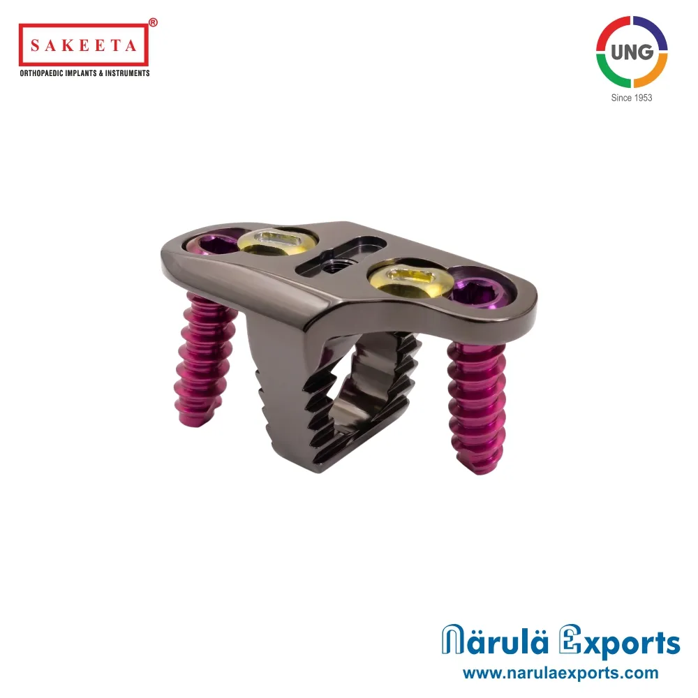 Cervical Cage Plate with Screw