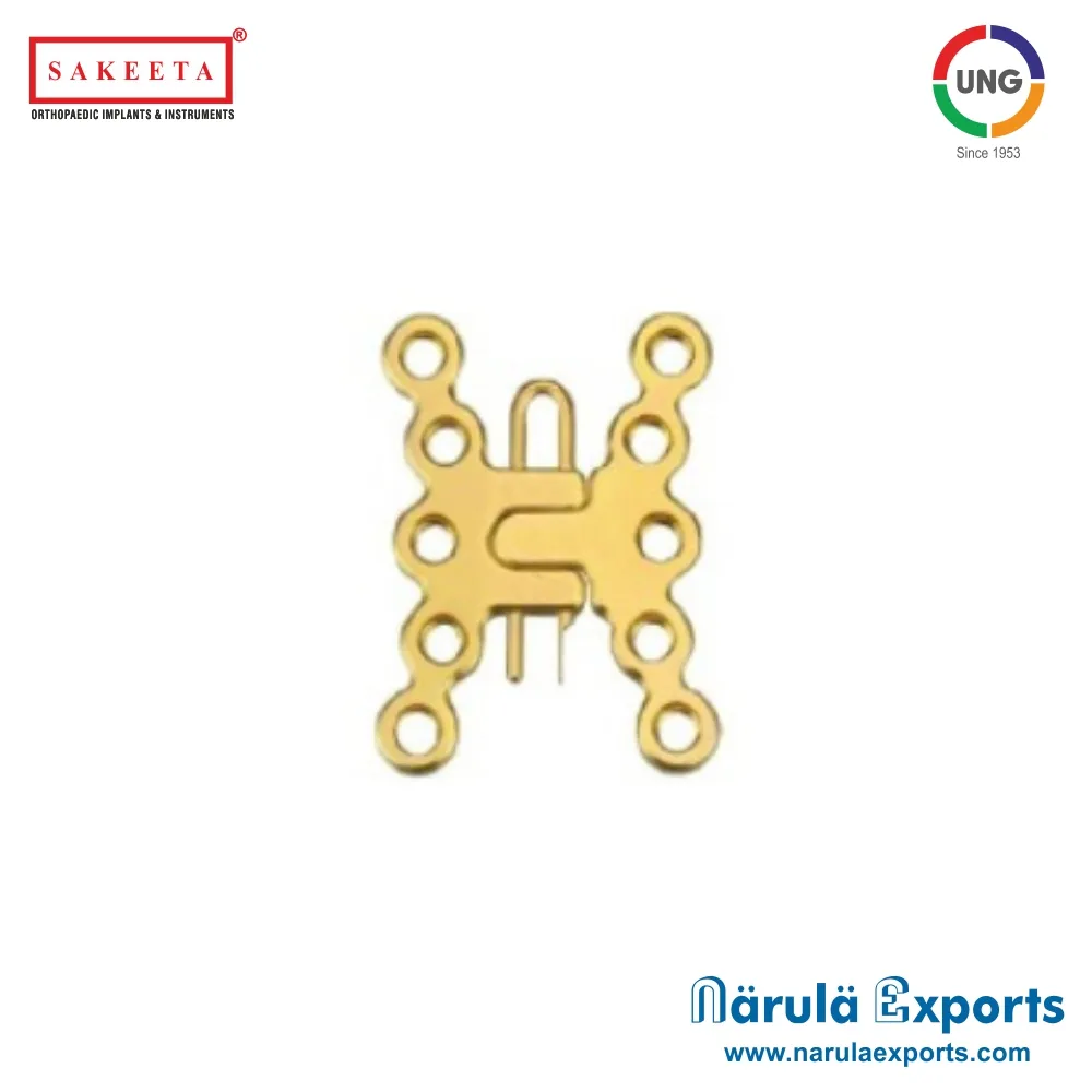 Ø3.0mm Locking Sternum X-Plate (with Pin/Clip)