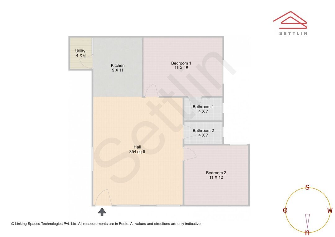 2bhk Apartment For Sale In Live Spaces Symphony Hsr Layout Sector 3 In