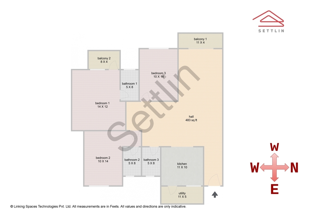 3bhk Apartment For Sale In Mantri Flora In Sarjapur Settlin