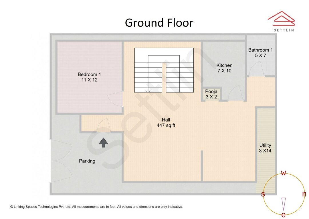 3bhk House For Sale In Kumaraswamy Layout Settlin