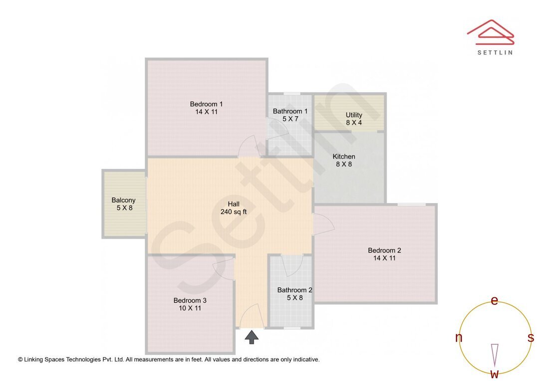 3bhk Apartment For Sale In Sbr Horizon Seegehalli In Seegehalli Settlin