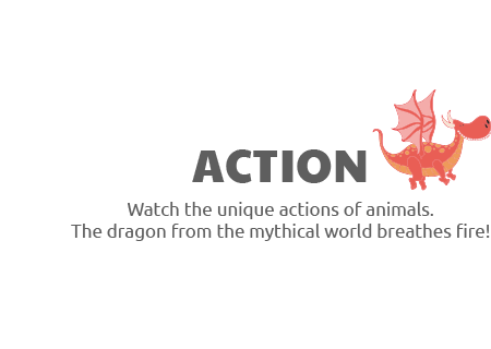 Actions of animals Play Shifu Safari