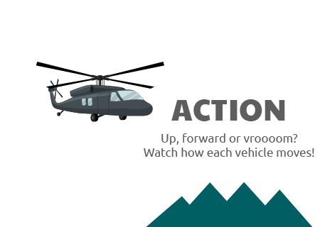 Action of vehicles Play Shifu Travel