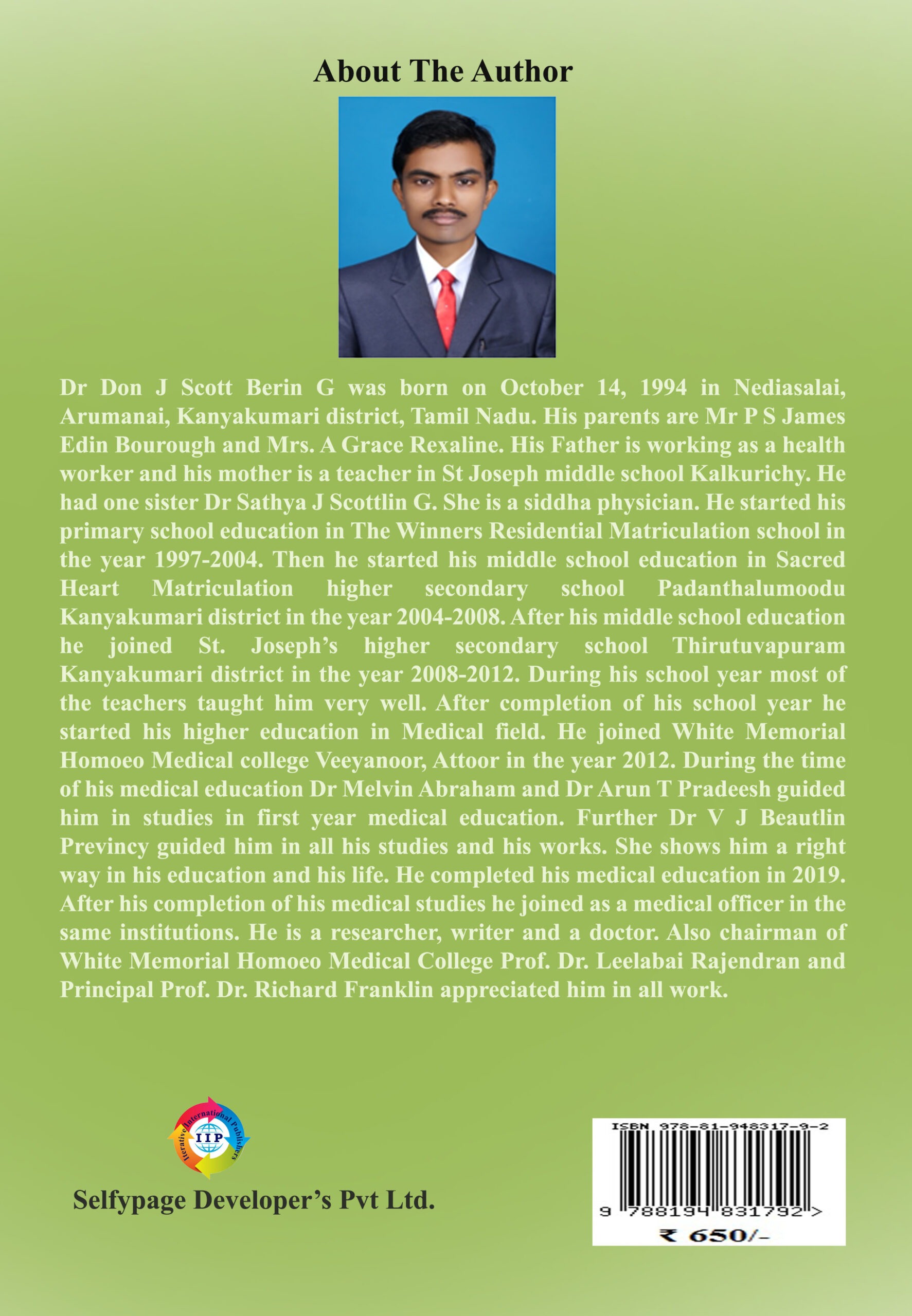 Back Cover