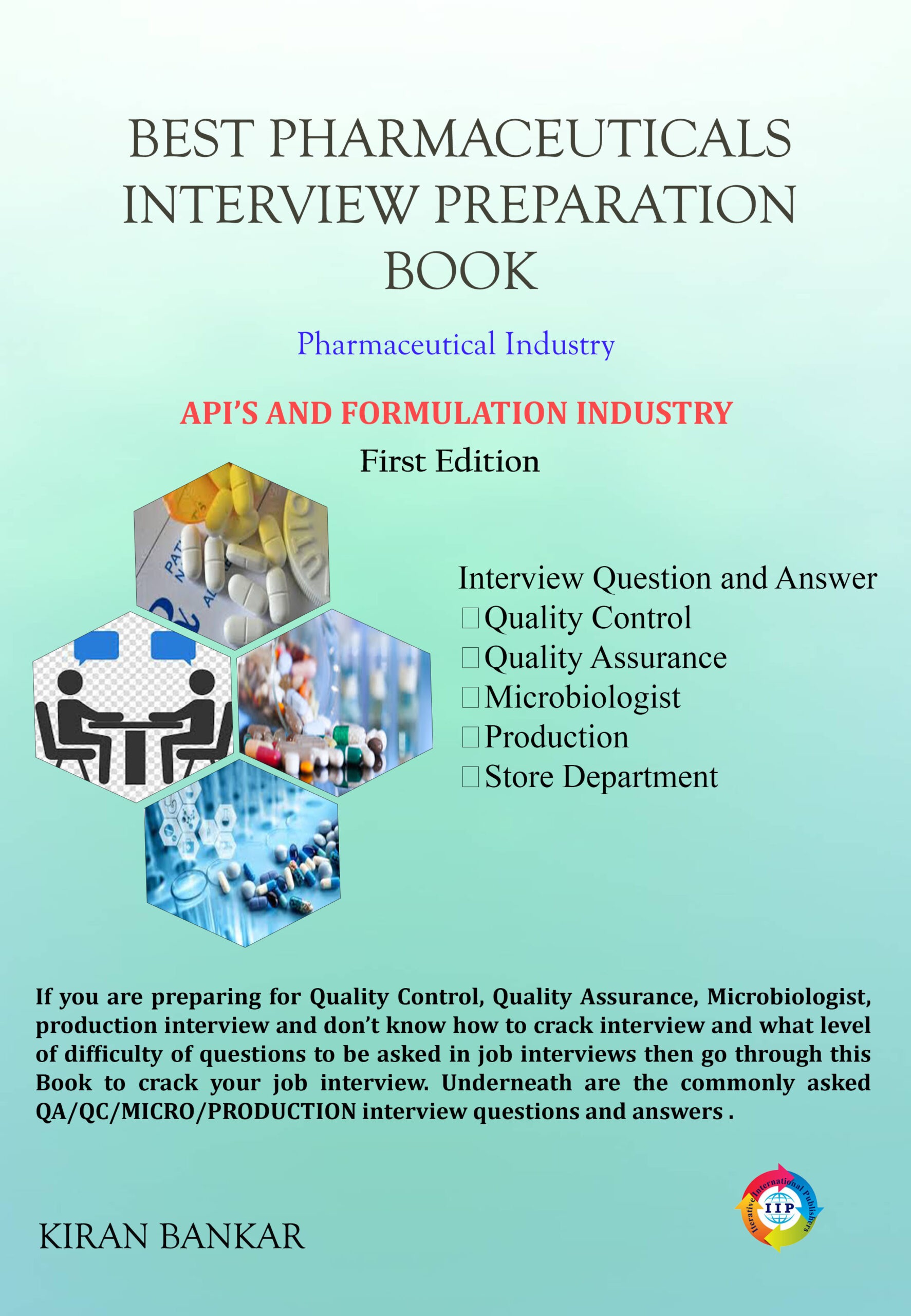 BEST INTERVIEW PREPARATION BOOK FOR PHARMACEUTICALS INDUSTRY