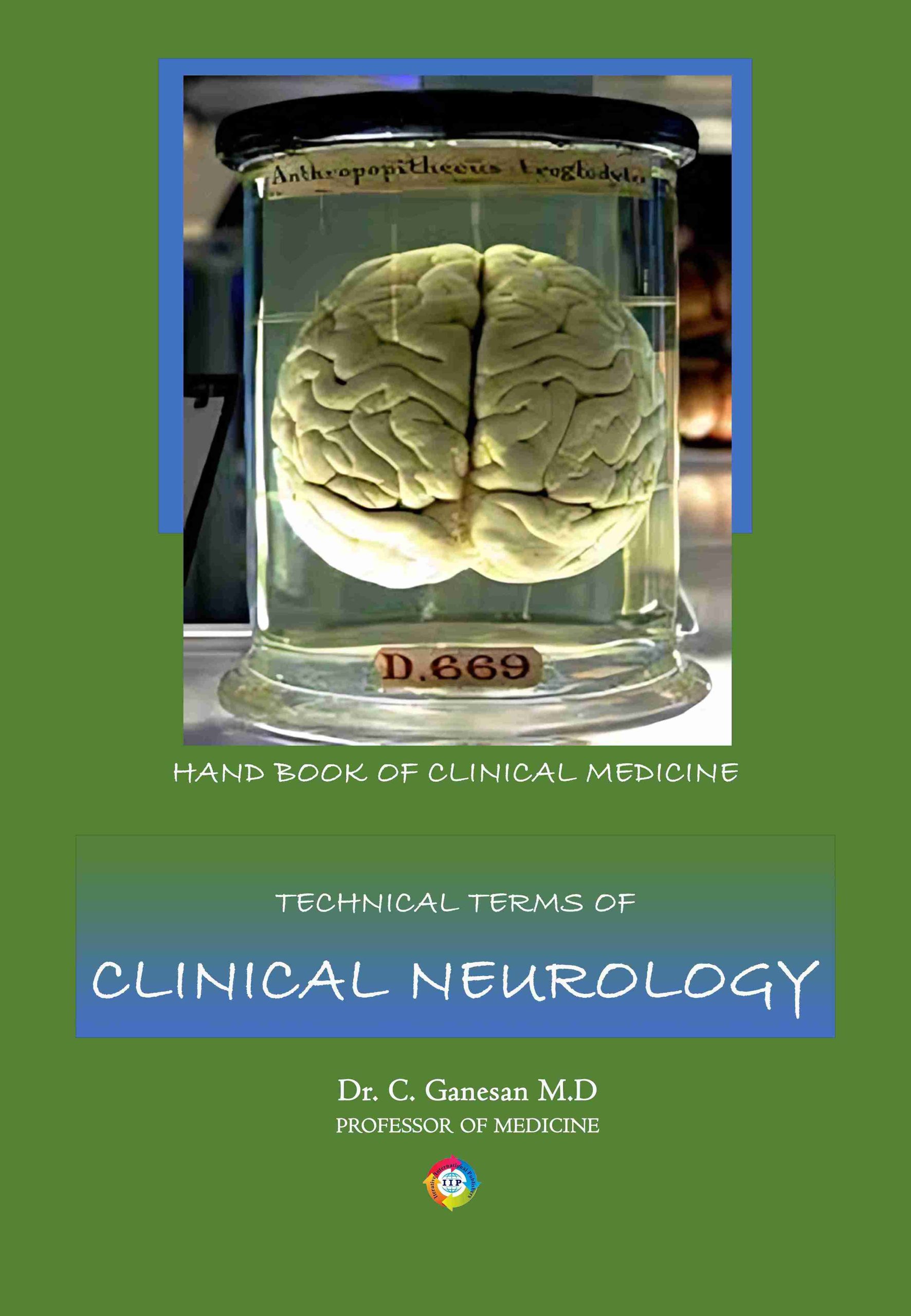 Technical Terms of Clinical Neurology